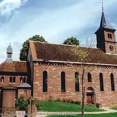 Eglise luthérienne à Langensoultzbach