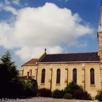 Eglise Notre-Dame-de-l'Assomption, Horbourg-Wihr &copy; Bardout Michèle, Région Alsace-Inventaire général