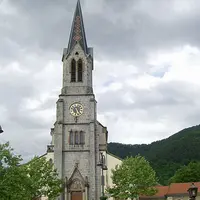L'église Saint-Augustin de Moosch. &copy; Rauenstein - CC-BY