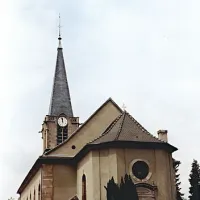 Eglise Saint-Cyprien, Eckbolsheim &copy; Bardout Michèle, Région Alsace-Inventaire général