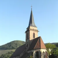 L'église Saint-Dominique de Vieux-Thann. &copy; Rauenstein - CC-BY