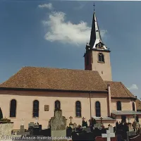 Eglise Saint-Grégoire, Ohnenheim &copy; Haegel Olivier, Région Alsace-Inventaire général