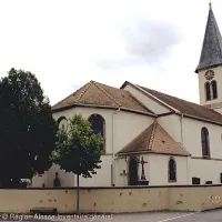 Eglise Saint-Jacques-le-Majeur, Schwobsheim &copy; Haegel Olivier, Région Alsace-Inventaire général