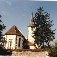 Eglise Saint-Martin &copy; Parent Brigitte, Région Alsace-Inventaire général
