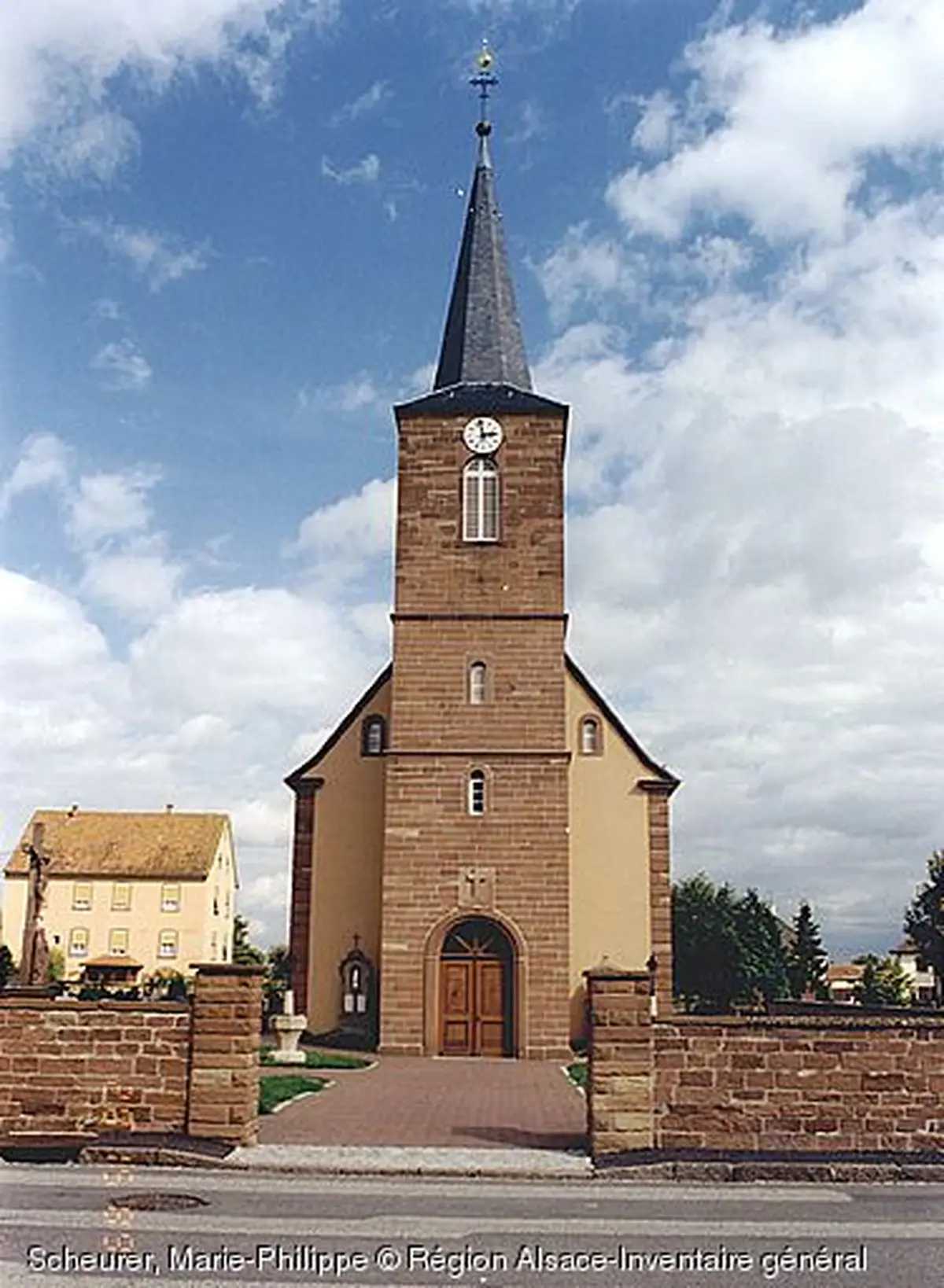 Eglise Saint-Martin, Eschbach