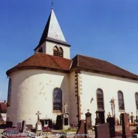 Eglise Saint-Martin, Wilwisheim &copy; Scheurer Marie-Philippe, Région Alsace-Inventaire général