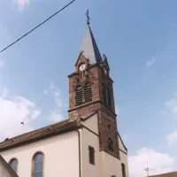 Eglise Saint-Nicolas, Gingsheim &copy; Scheurer Marie-Philippe, Région Alsace-Inventaire général