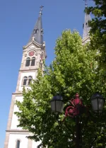 L\'église Saint-Symphorien, à Illkirch.