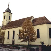 Eglise Saint-Ulrich, Bindernheim &copy; Haegel Olivier, Région Alsace-Inventaire général