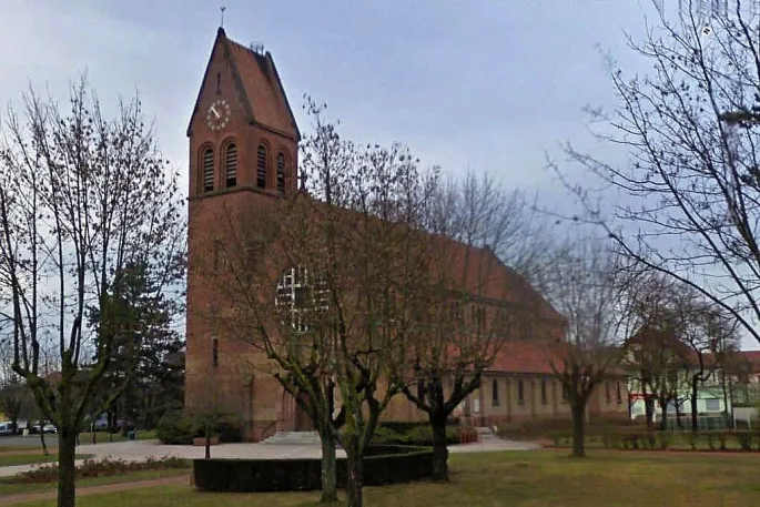 L\'Eglise Sainte-Barbe de Wittenheim
