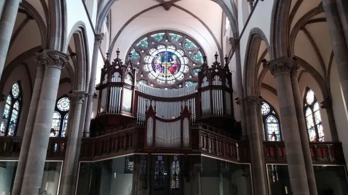 L\'orgue de l\'Eglise Sainte-Geneviève à Mulhouse