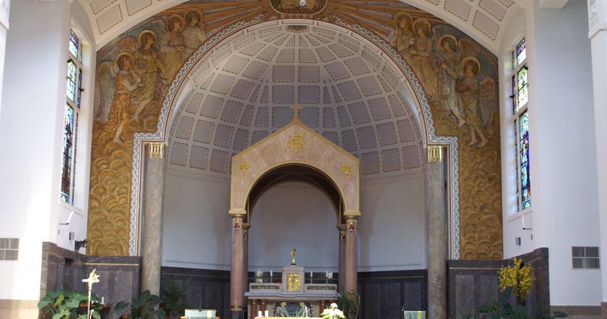 Eglise Sainte Jeanned'Arc à Mulhouse (HautRhin), église paroissiale