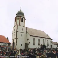 Eglise Sainte-Marguerite, Niederlauterbach &copy; Parent Brigitte, Région Alsace-Inventaire général