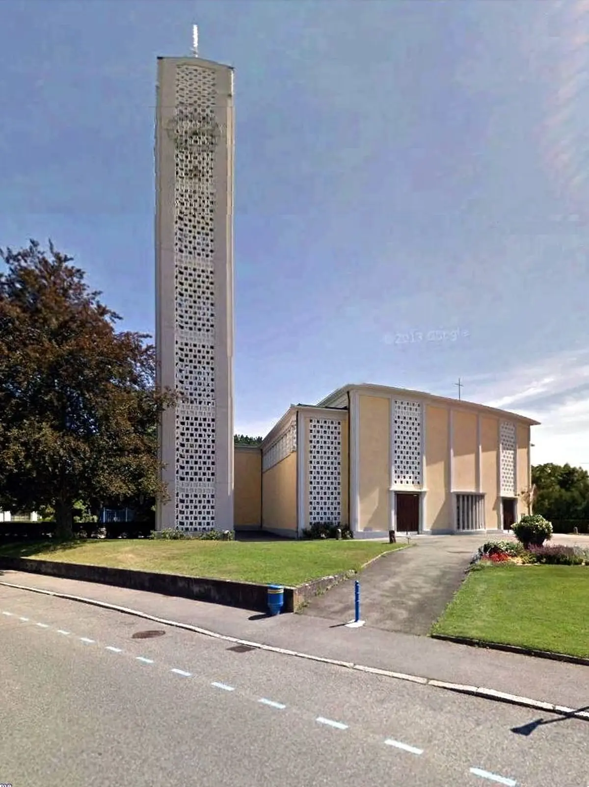 L'église Sainte Marie à Wittenheim