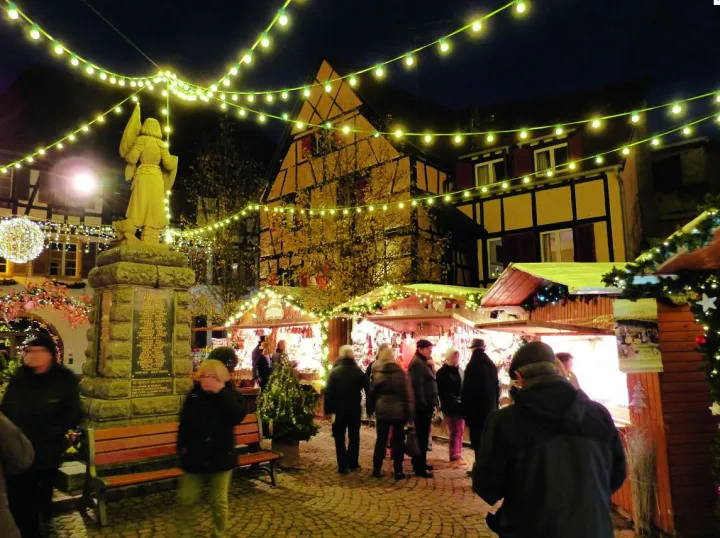Eguisheim, un des plus beau marché de Noël