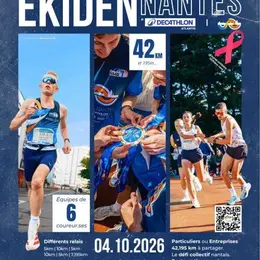 Ekiden de Nantes 2026 : courez un marathon en relais à 6 au Petit Port