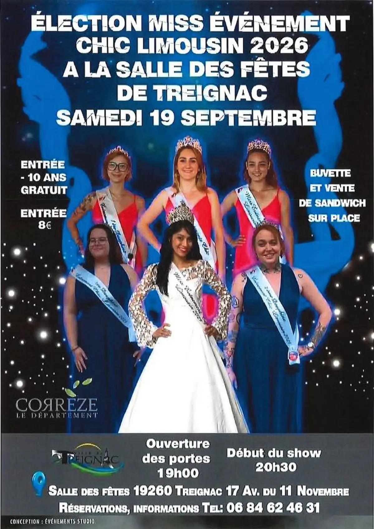 Eléction Miss Evènement Chic Limousin 2026