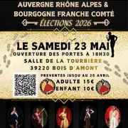 Election Miss pinup Bourgogne Franche Comté et Auvergne Rhones Alpes