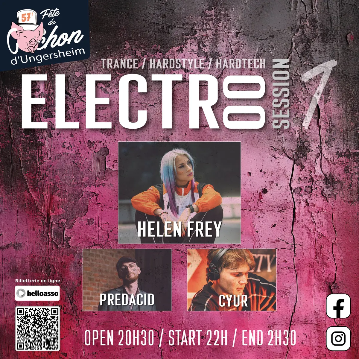 Electro Session 1 à la Fête du Cochon d'Ungersheim