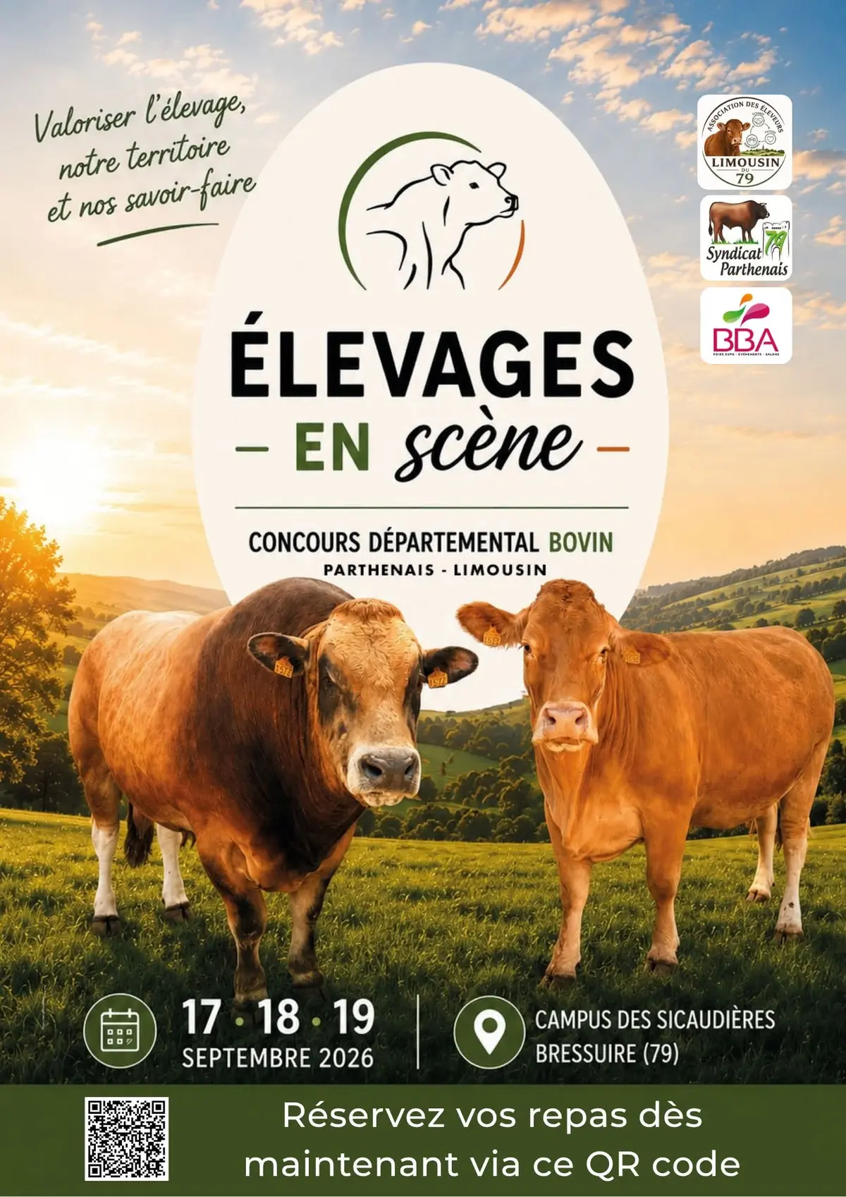Elevages en scène - Concours départemental bovin