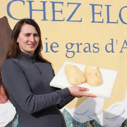 Elodie, reine du foie gras