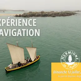 Embarquez à bord du grand canot de L’Hermione