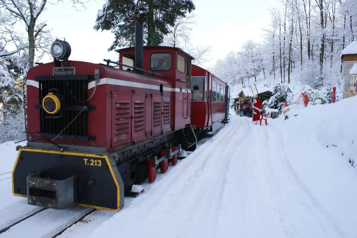 Le Train du Père Noël, Parc des Combes, Le Creusot