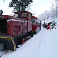 Le Train du Père Noël, Parc des Combes, Le Creusot &copy; Parc des Combes