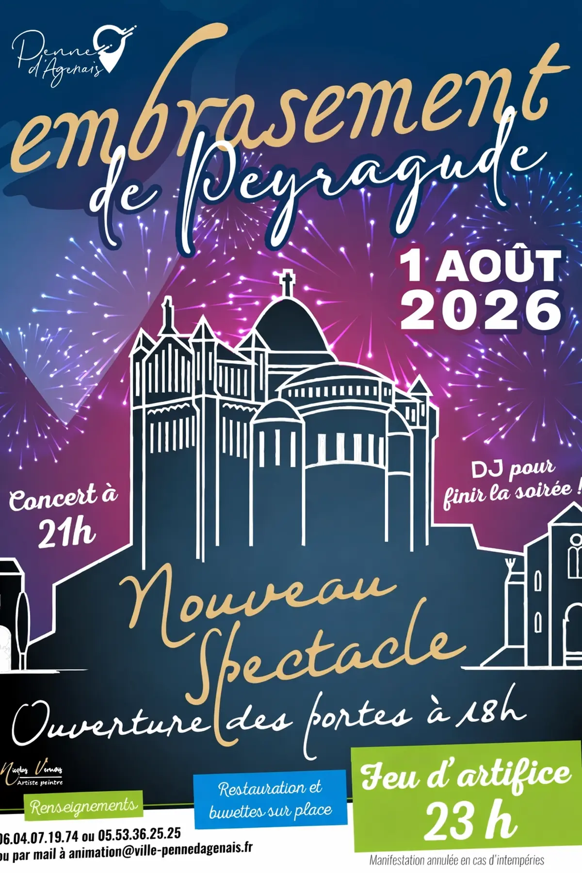 Embrasement de Peyragude