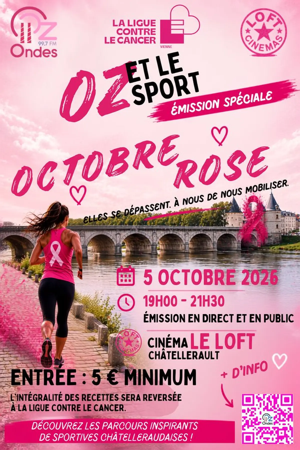Emission spéciale Octobre Rose au Cinéma