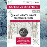En attendant l'hiver / Ateliers et spectacle de Noël