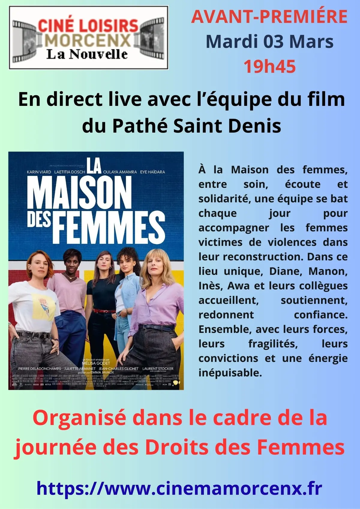 En avant-première La maison des femmes