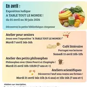 En Avril à La Médiathèque D'Ayguesvives