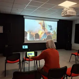 En bord de mer, à la Micro-Folie