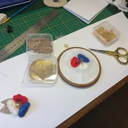 En coulisses - Découvrez les coulisses de l'atelier VERONIQUE M, BRODERIE ET CREATION