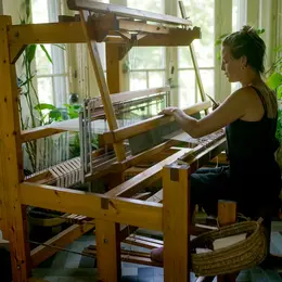 En coulisses - Découvrez les coulisses de LUCIE DAMOND Artisan d’art textile