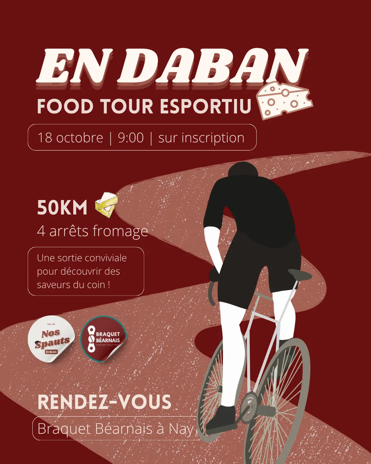En Daban - Food Tour Esportiu x Braquet Béarnais