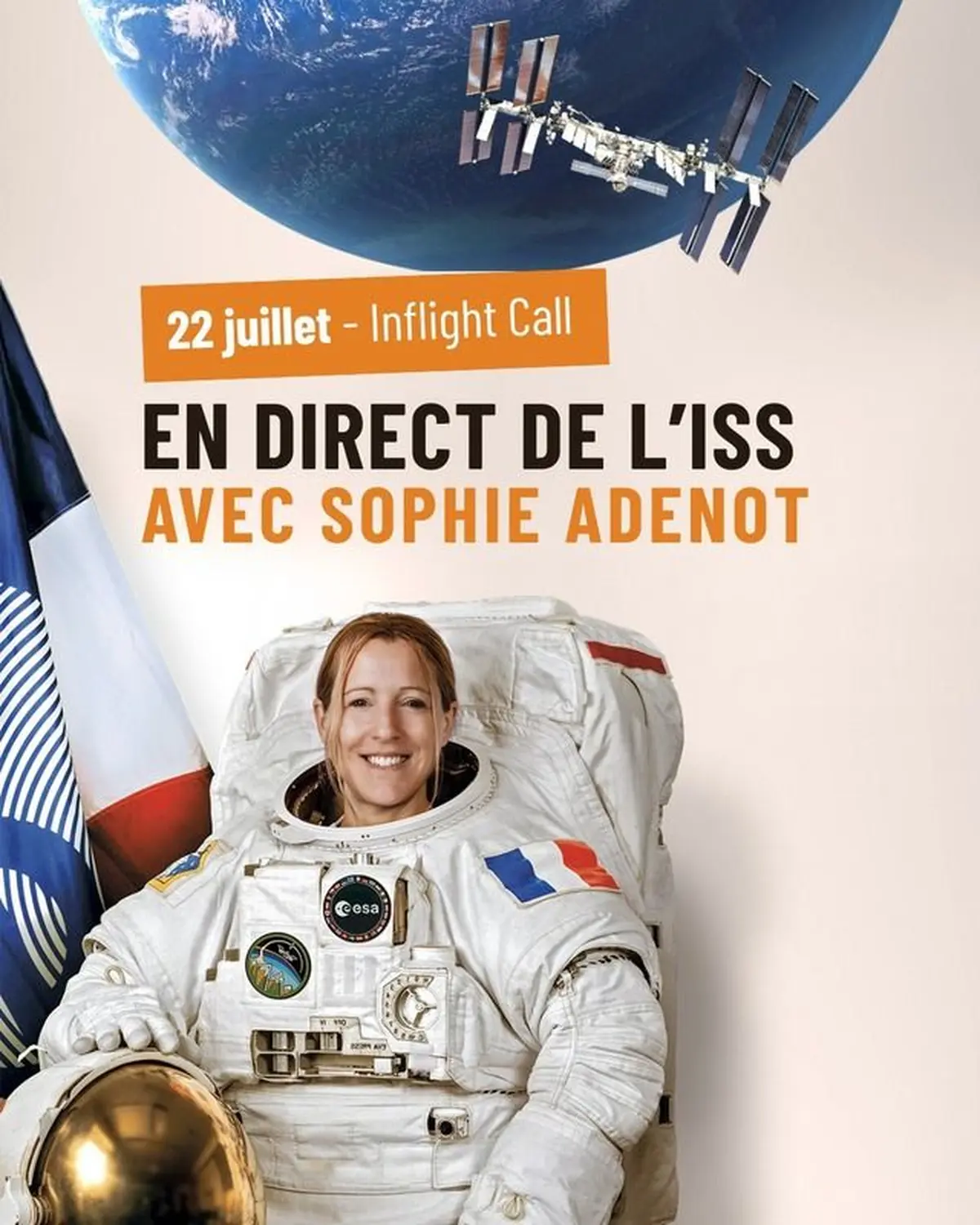En direct de l'ISS avec Sophie Adenot à la Cité de l'espace de Toulouse
