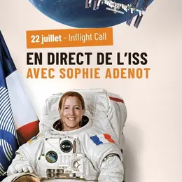 En direct de l'ISS avec Sophie Adenot à la Cité de l'espace de Toulouse