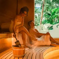 Profitez du sauna DR