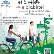 En marche et à vélo contre le diabète !