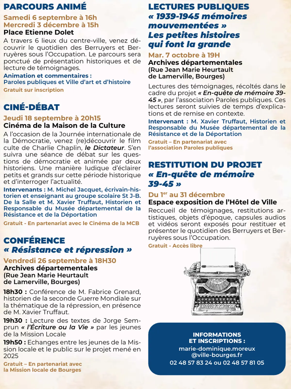 En quête de mémoire 39-45