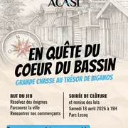 En quête du Coeur du Bassin : grande chasse aux trésors de Biganos