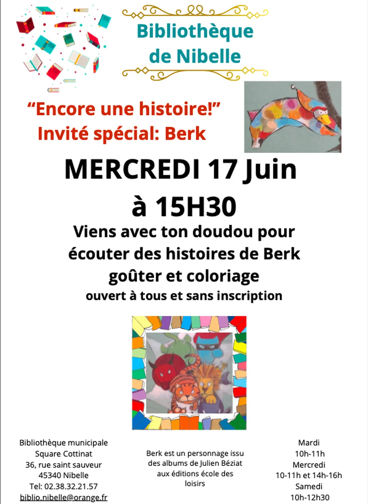 “Encore une histoire!” - Invité spécial : Berk