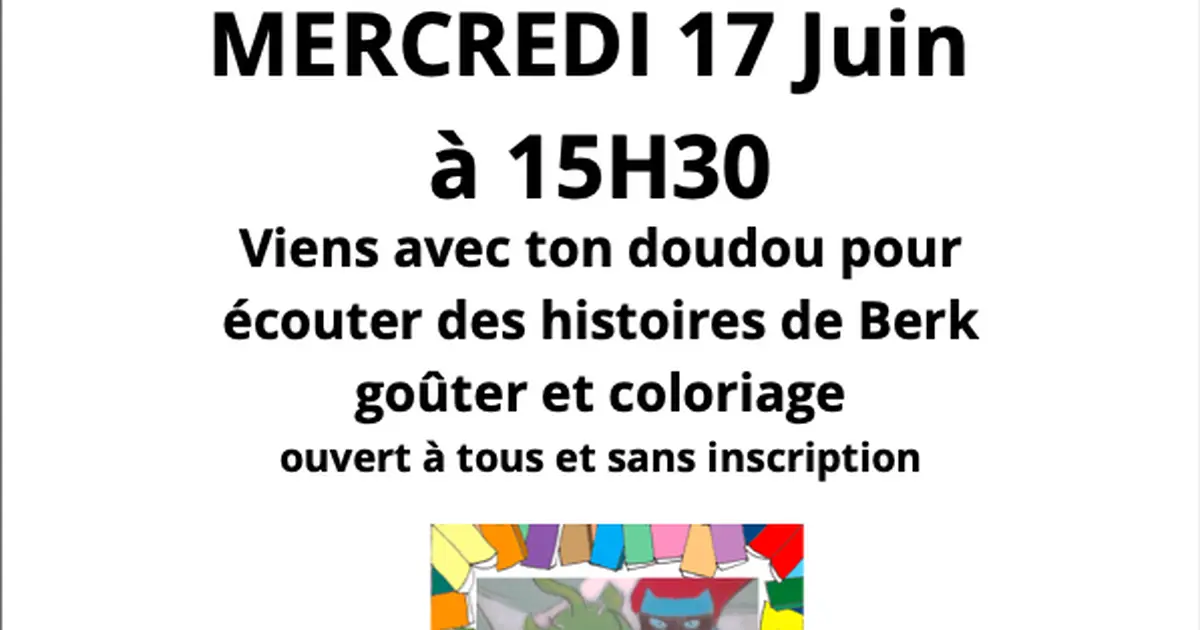 “Encore une histoire!” - Invité spécial : Berk
