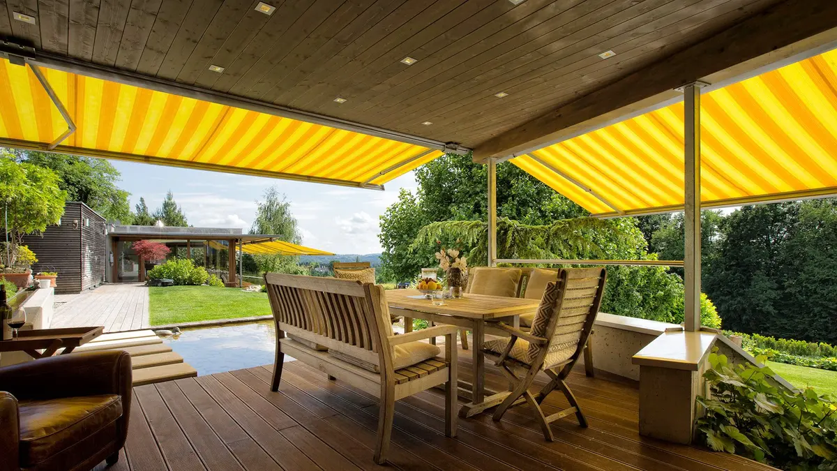 Une pergola en bois pour profiter de l'été