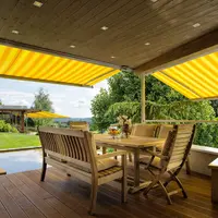 Une pergola en bois pour profiter de l'été &copy; Enderlin 