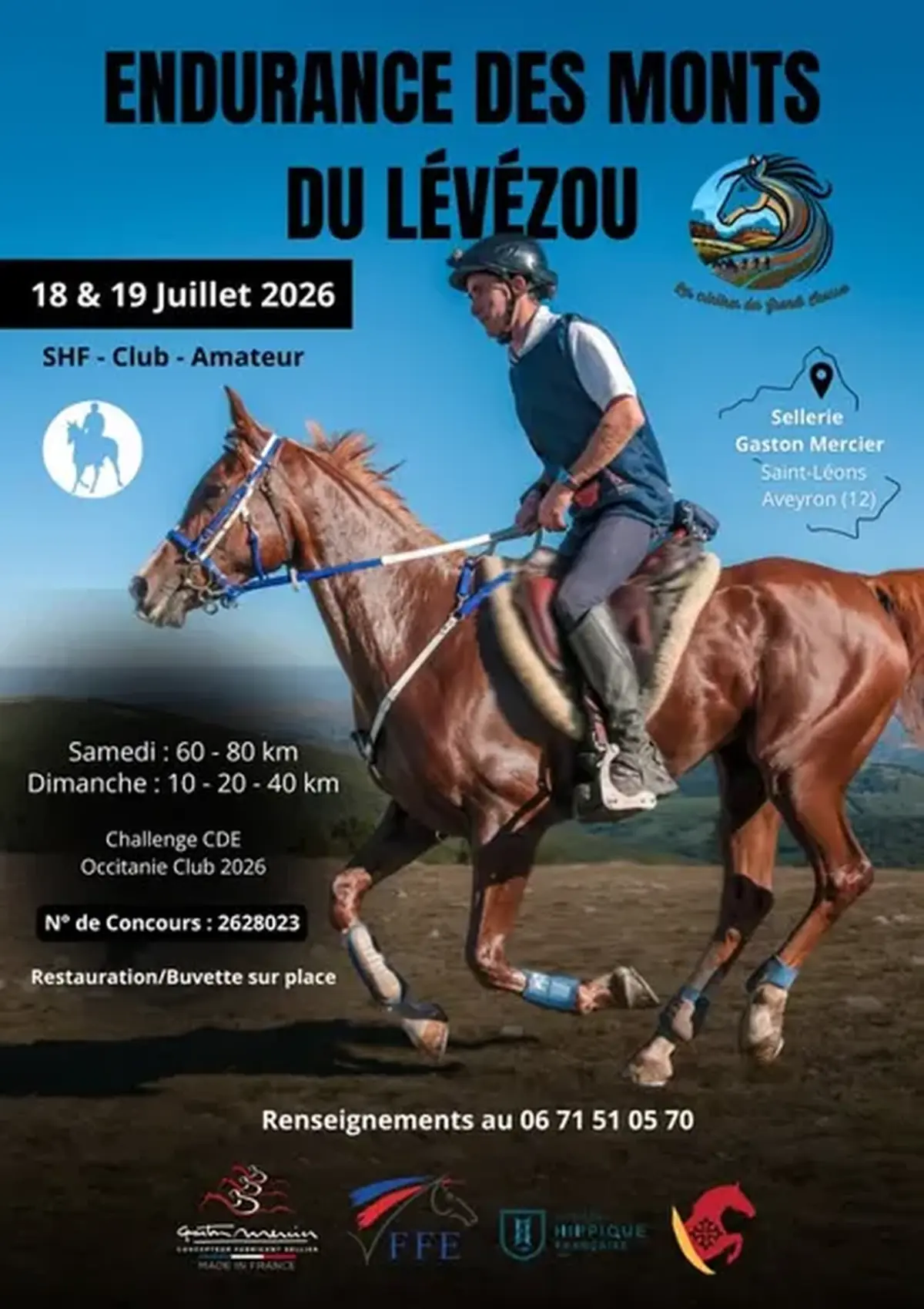 Endurance équestre des Monts du Lévézou