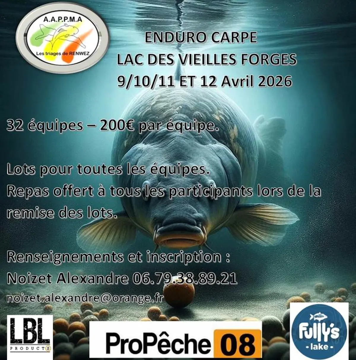 Enduro Carpe lac des Vieilles Forges