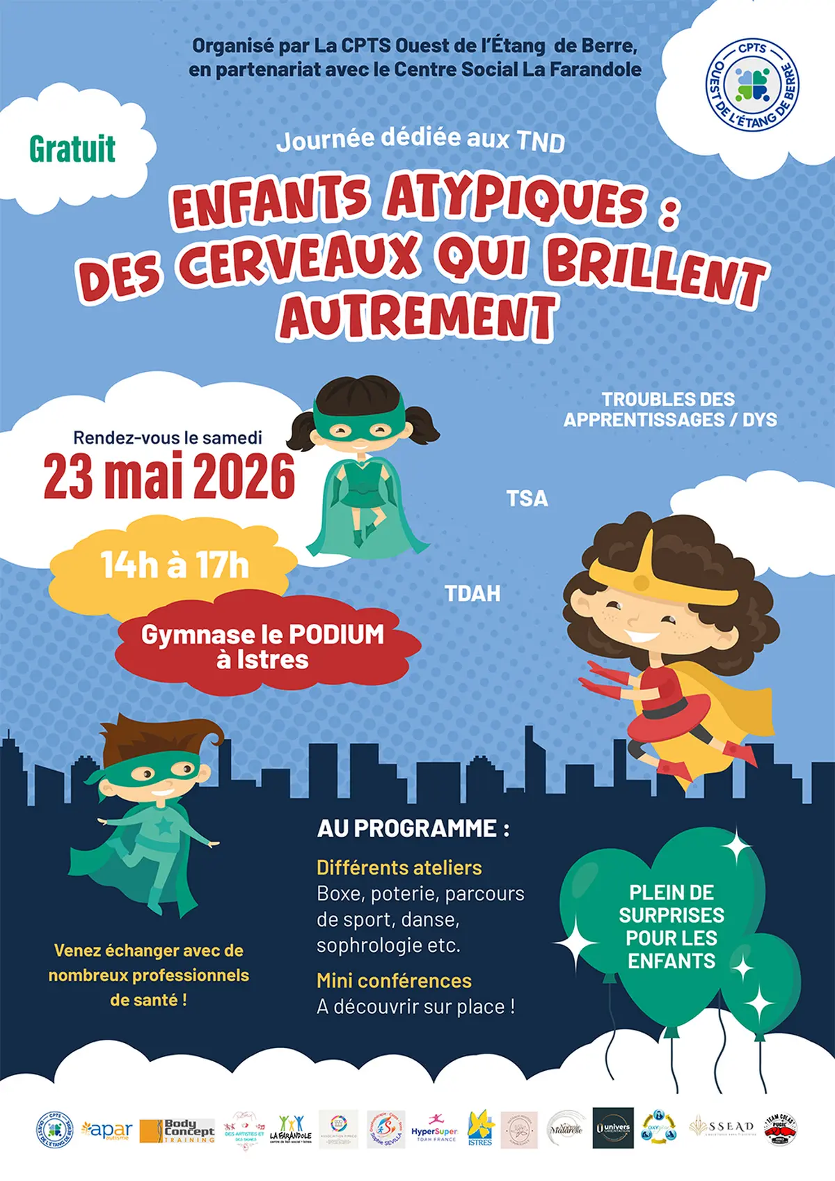 Enfants atypiques : des cerveaux qui brillent autrement